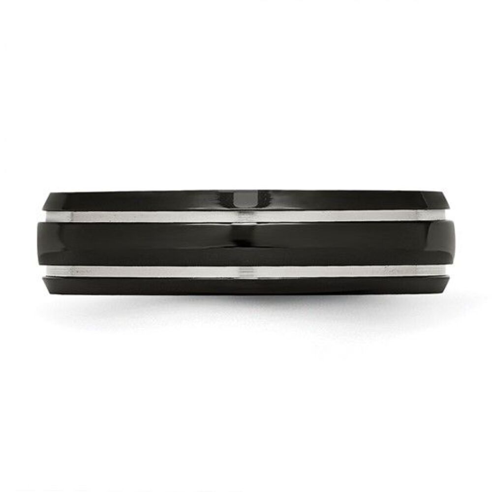 Kazi Luxury Chisel Titanium Polished Black Ip-Pla… - image 3